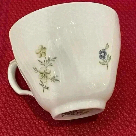 Royal Copenhagen, Denmark Frijsenborg Flat Cup & Saucer Set, beautiful condition - Picture 6 of 6